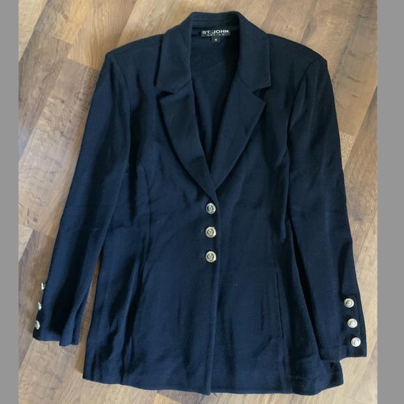 St. John | Jackets & Coats | Y2k St John Basic Blazer | Poshmark